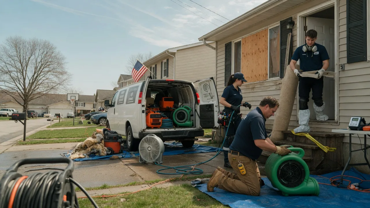 Water Damage Restoration in Champlain, VA near me